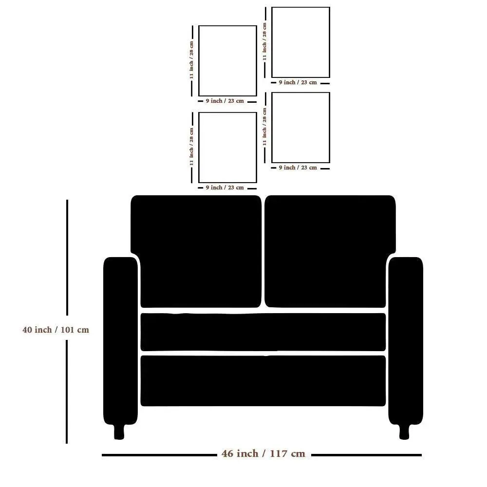 Flamingo Art Wall Painting with Life Quote, Comes in Black Frame, Set of 4