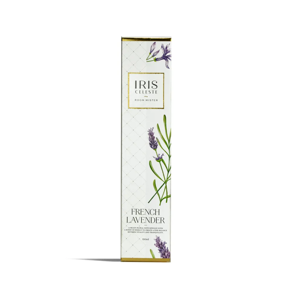 Floral Aroma Room Mister (French Lavender / Coral Blue ) CORAL BLUE