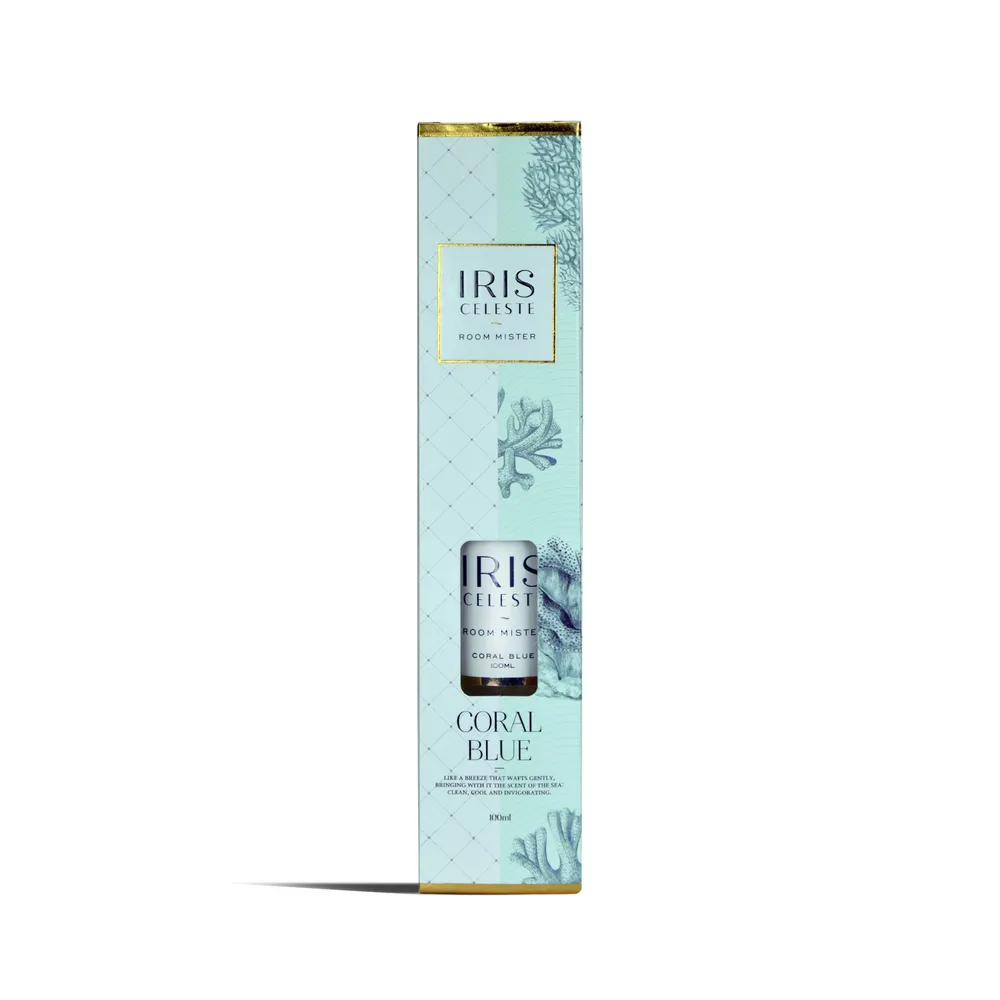 Floral Aroma Room Mister (French Lavender / Coral Blue ) CORAL BLUE