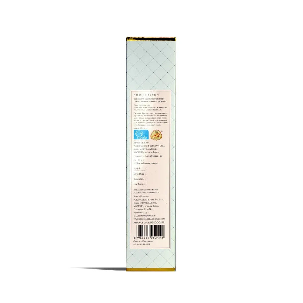 Floral Aroma Room Mister (French Lavender / Coral Blue ) CORAL BLUE