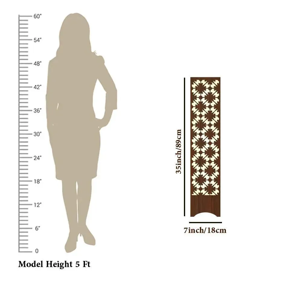 Floral Design Wooden Floor Lamp / Side Light / Modern Lamp