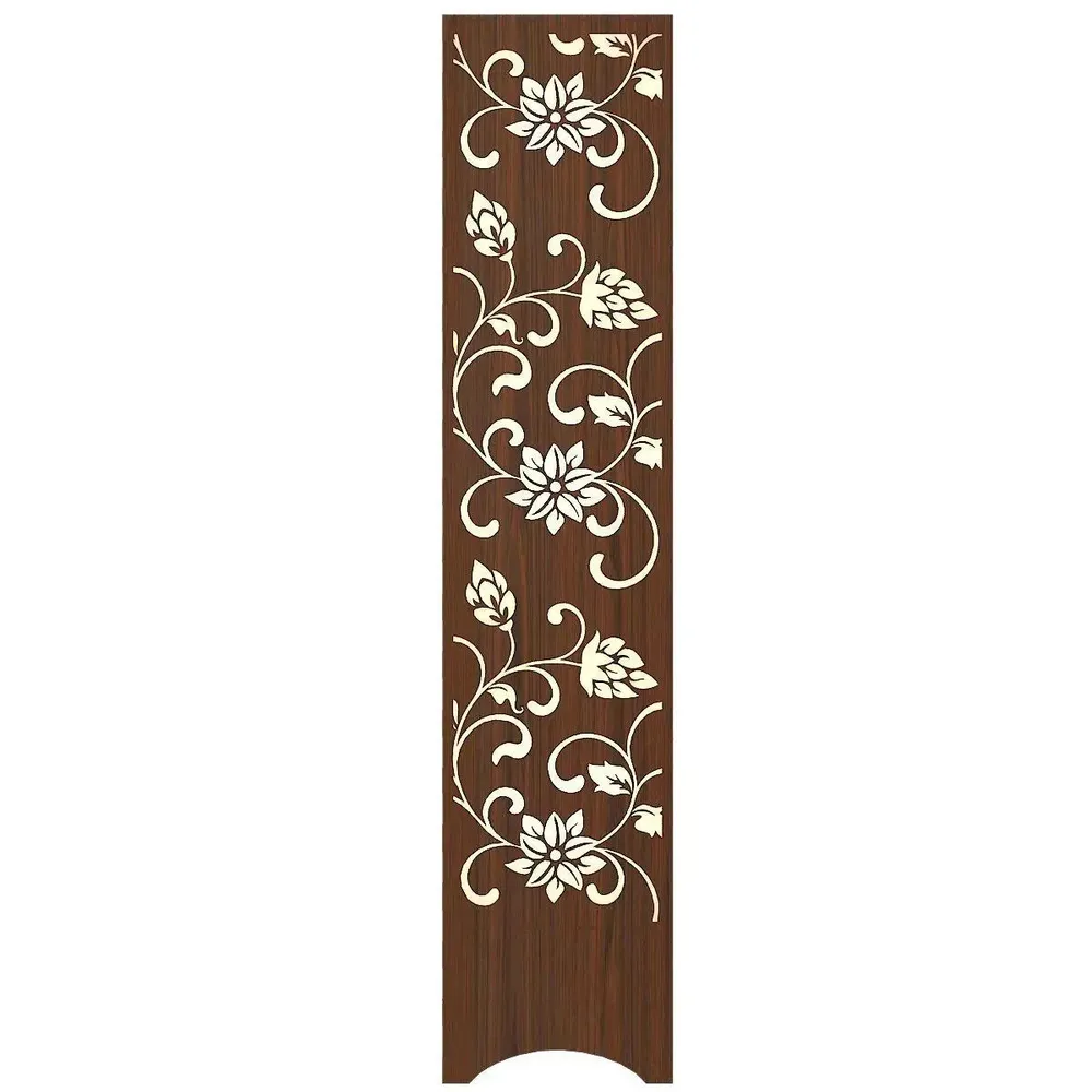 Floral Design Wooden Floor Lamp / Side Light / Modern Lamp