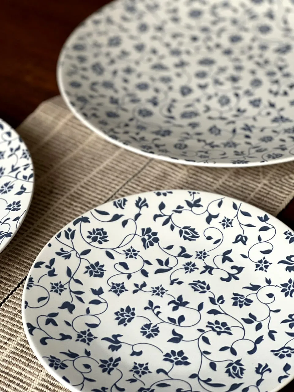 Floral Magic Intricate Designer Porcelain Set Of 27