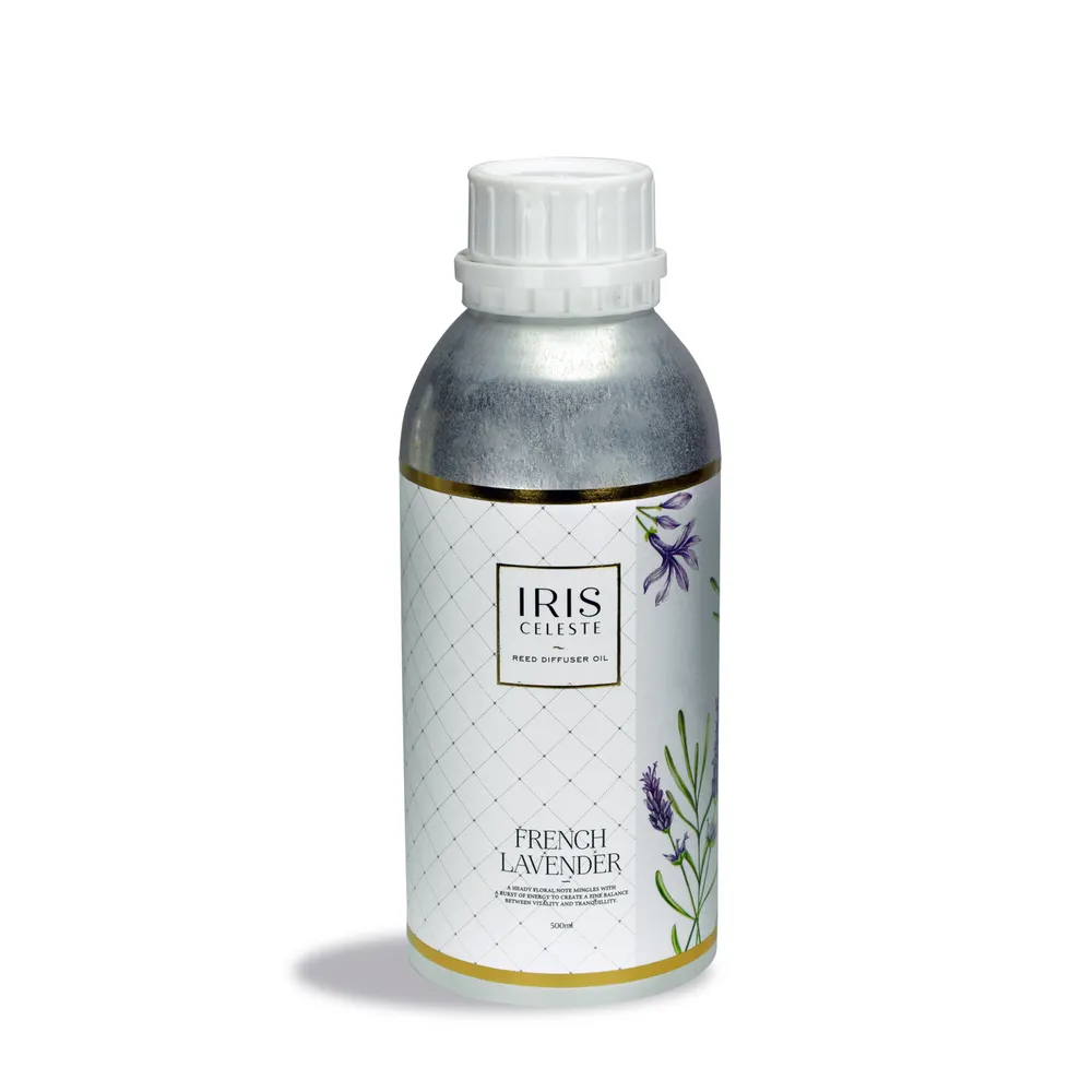 Floral Perfumed Vaporizer Oil 500 ml ( French Lavender / Tangerine / Coral Blue) CORAL BLUE