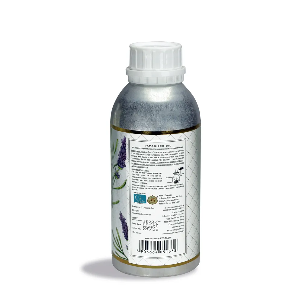 Floral Perfumed Vaporizer Oil 500 ml ( French Lavender / Tangerine / Coral Blue) CORAL BLUE