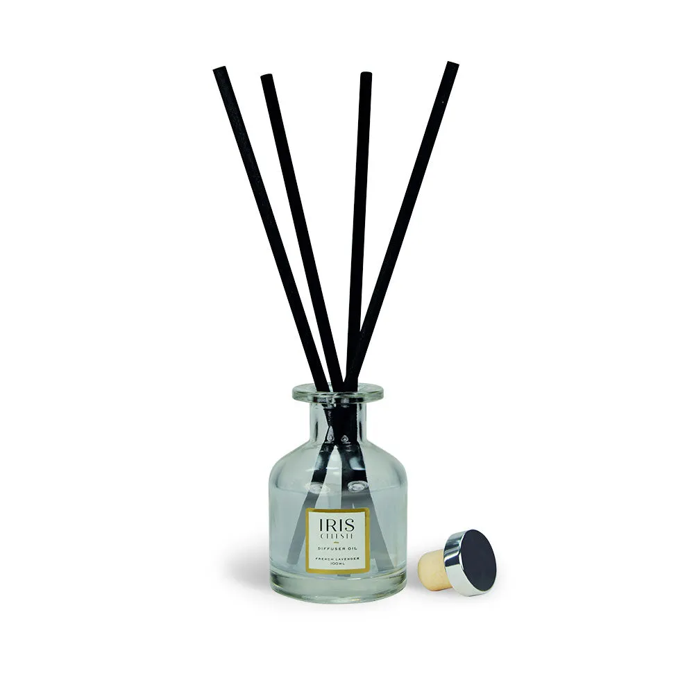Floral Reed Diffuser Fragrance ( French Lavender, Coral Blue) FRENCH LAVENDER