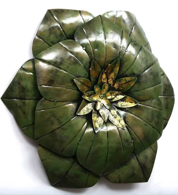 Floral Triplet Metal Wall Decor Set Of 3