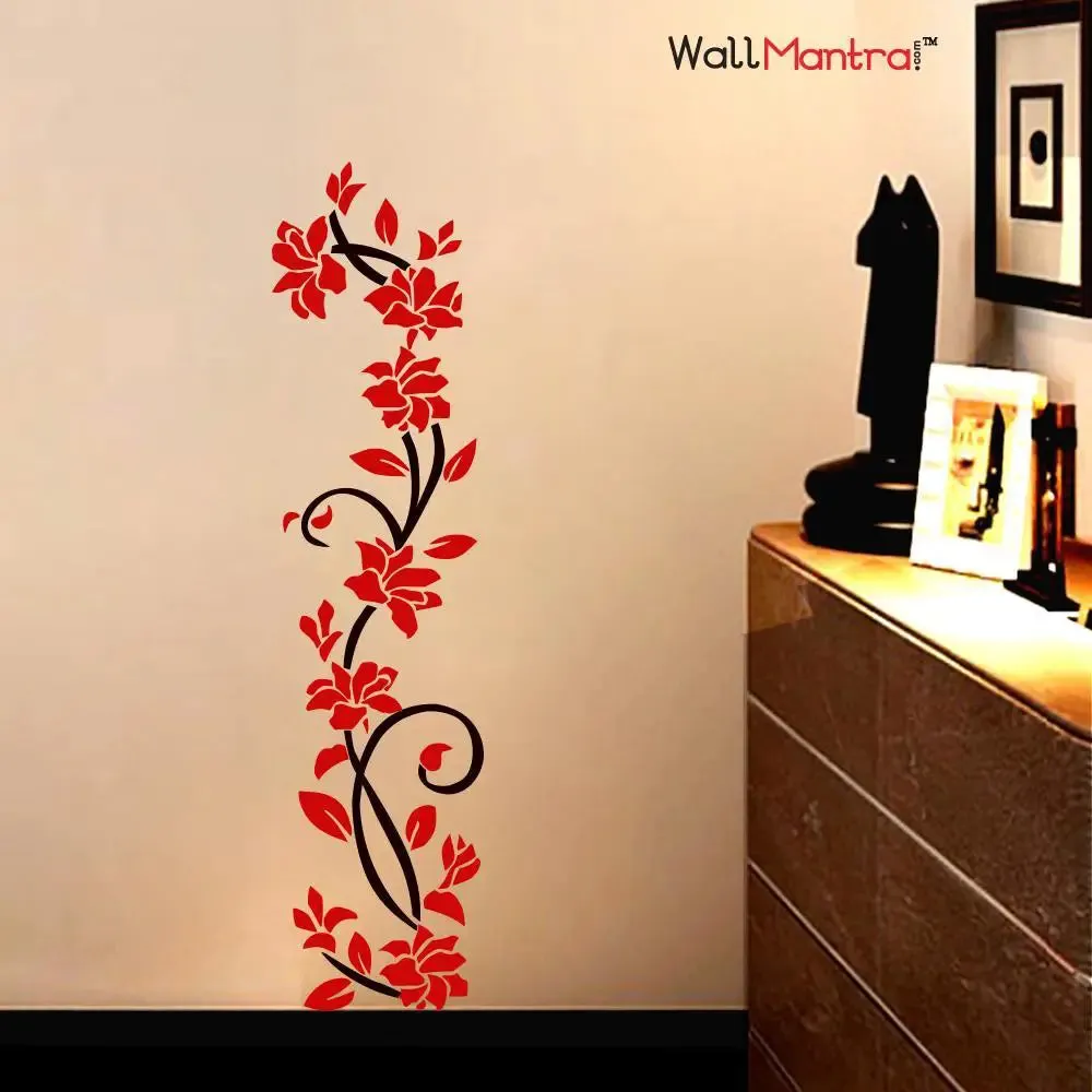 Floral Vine Wall Sticker & Decal