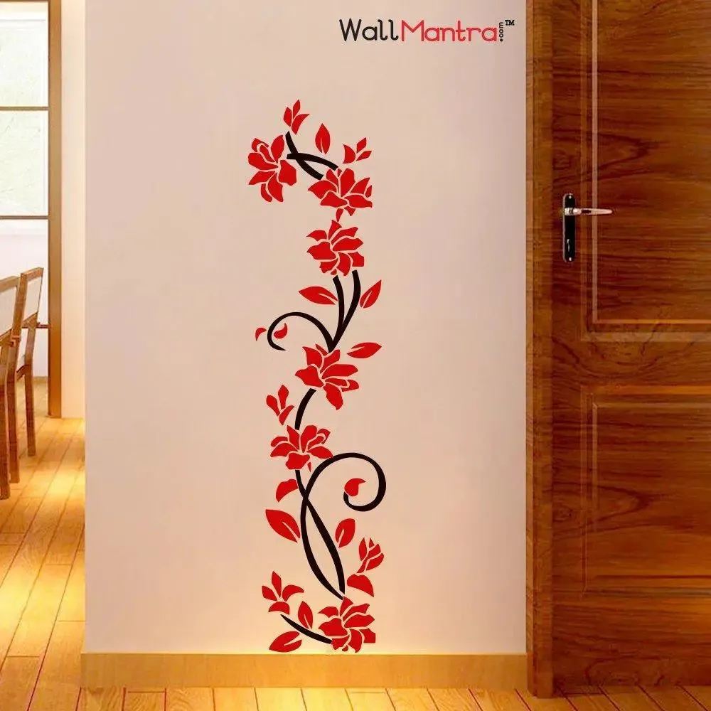 Floral Vine Wall Sticker & Decal