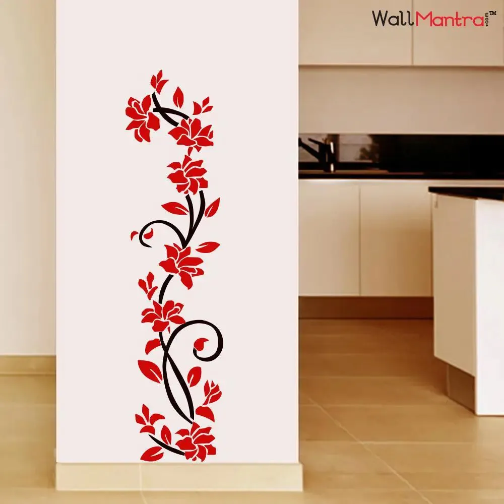 Floral Vine Wall Sticker & Decal