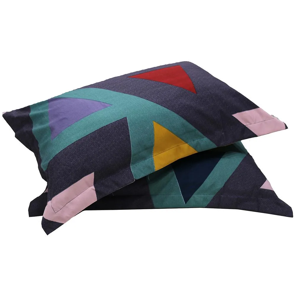 Florida Polycotton Double Bed Sheet with Pillow Cover Queen