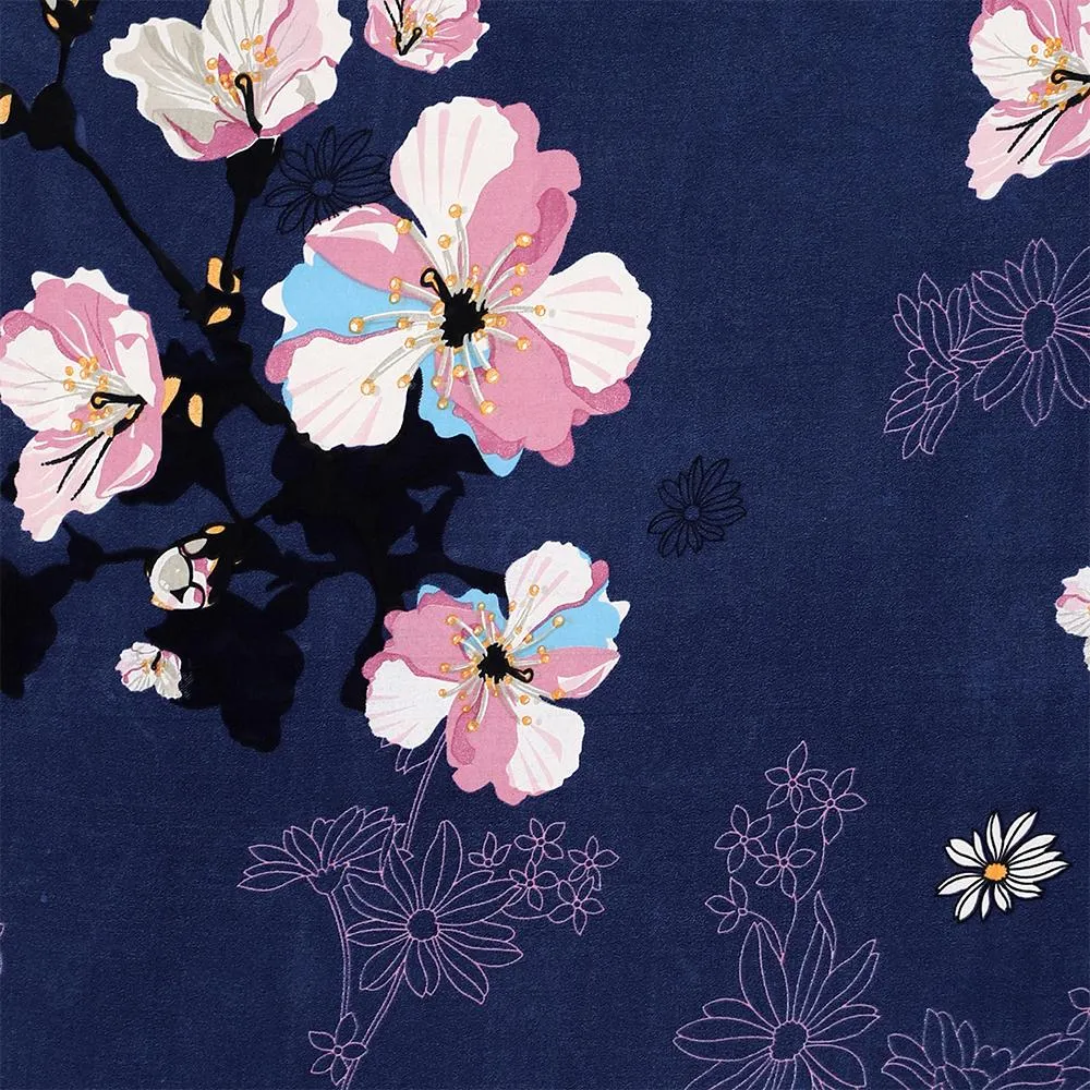 Florida Polycotton Single Bedsheet with Pillow Cover