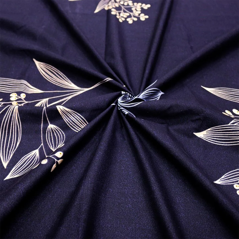 Florida Polycotton Single Bedsheet with Pillow Cover Single