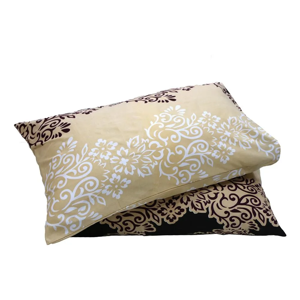 Florida Polycotton Single Bedsheet with Pillow Cover Single