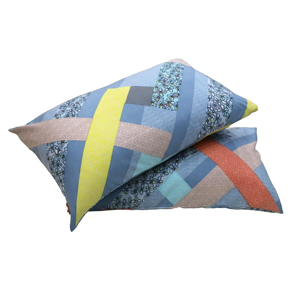 Florida Polycotton Single Bedsheet with Pillow Cover Single