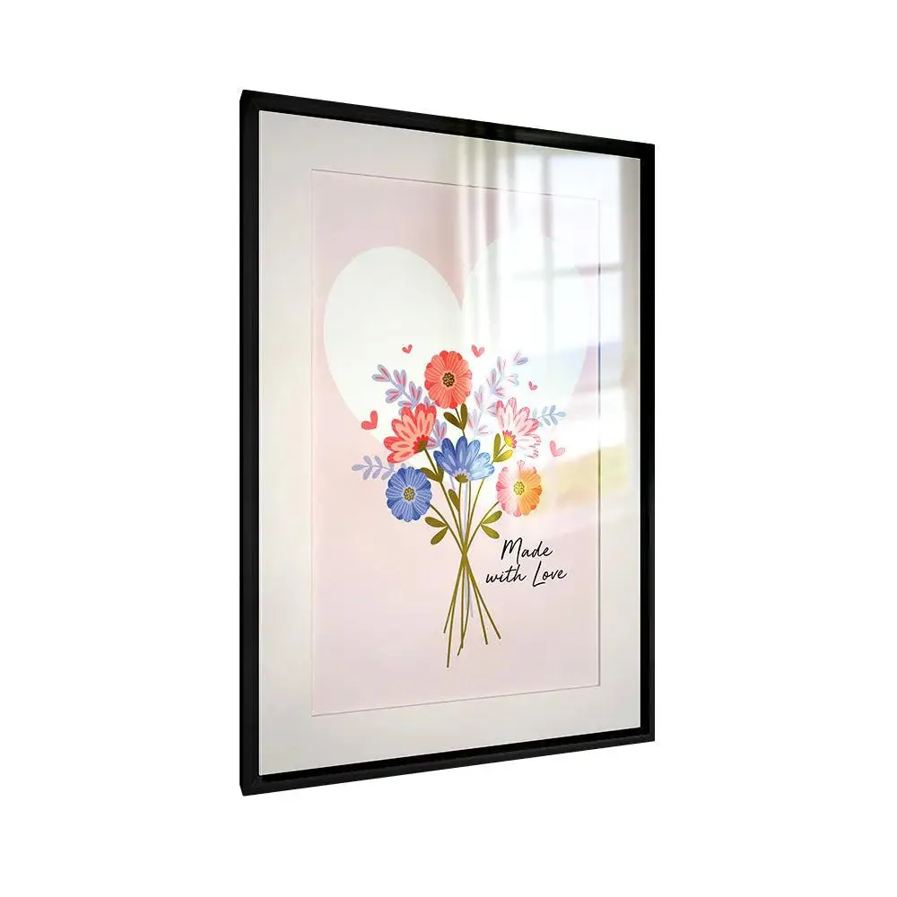 Flower Bouquet Framed Wall Art / Gift for Mother's Day