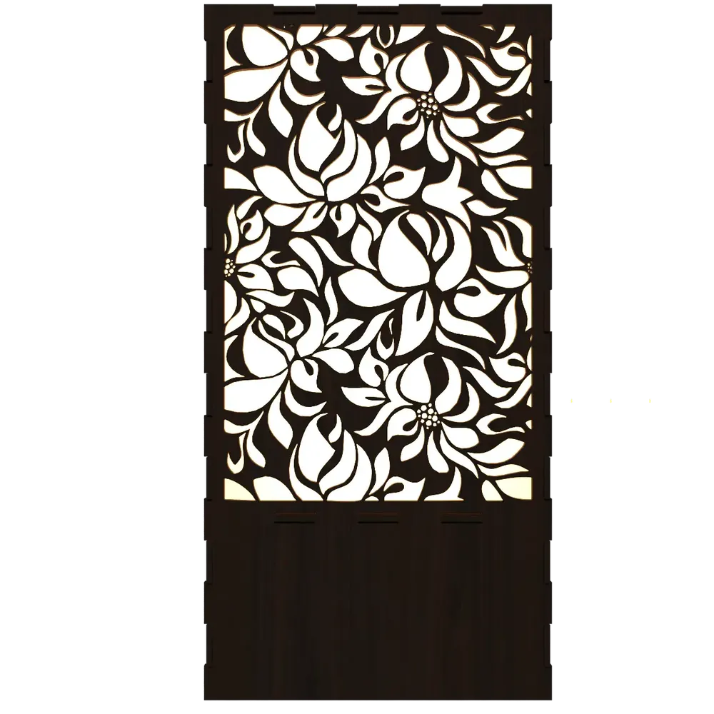 Flower Pattern Design Wood Table Lamp / Table Light / Modern Lamp