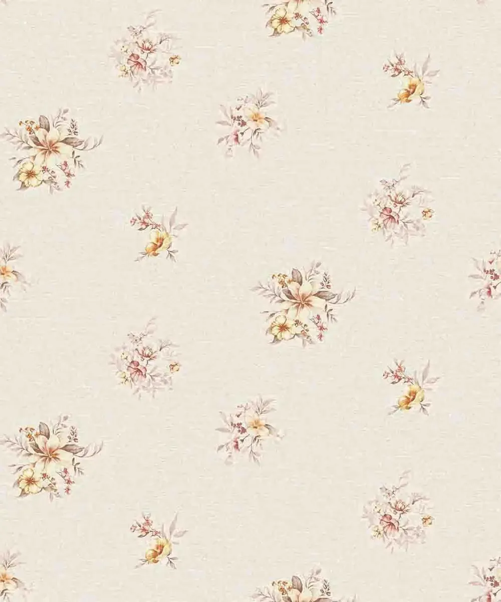 Flower Shower Textured Premium Wallpaper- Primo Collection beige