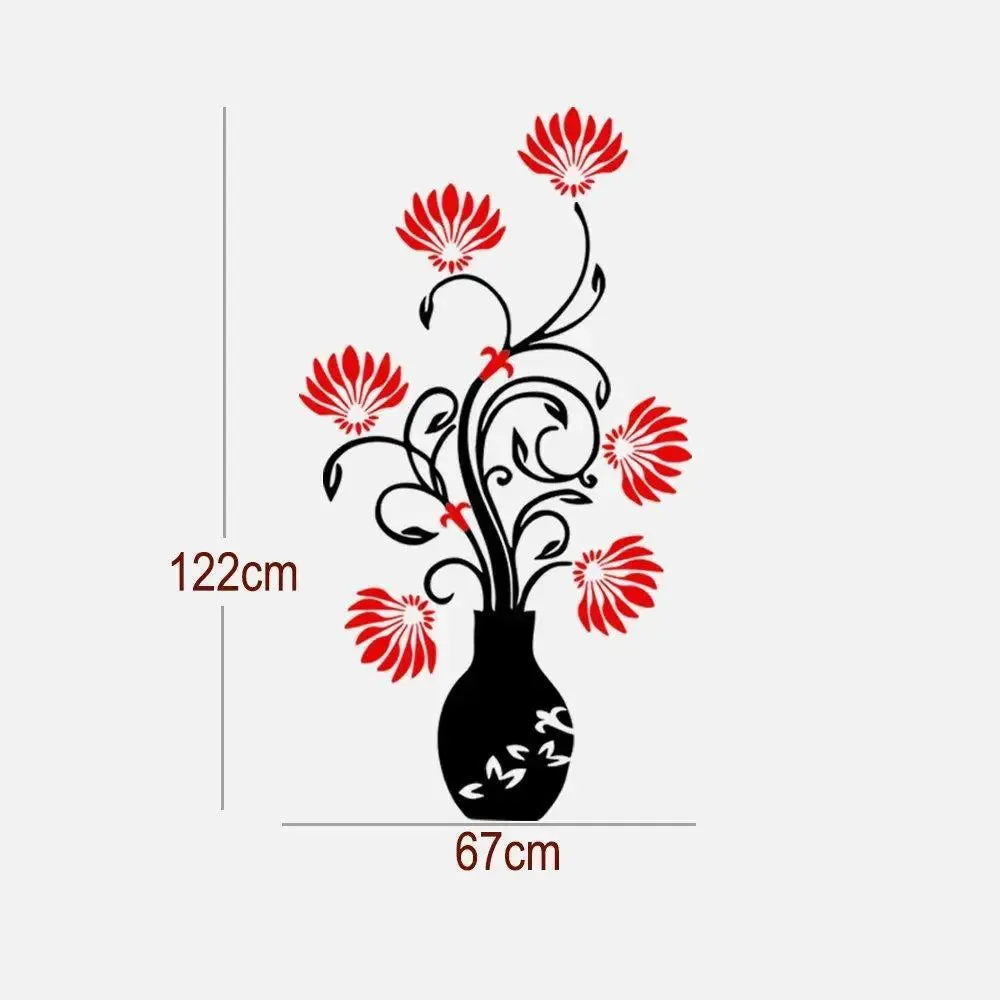 Flower Wall Sticker for living room