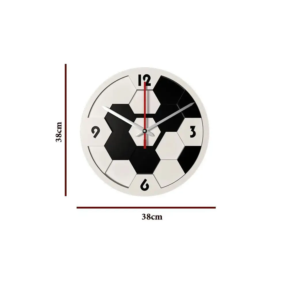 Football Designer Multi Layer Wooden Wall Clock