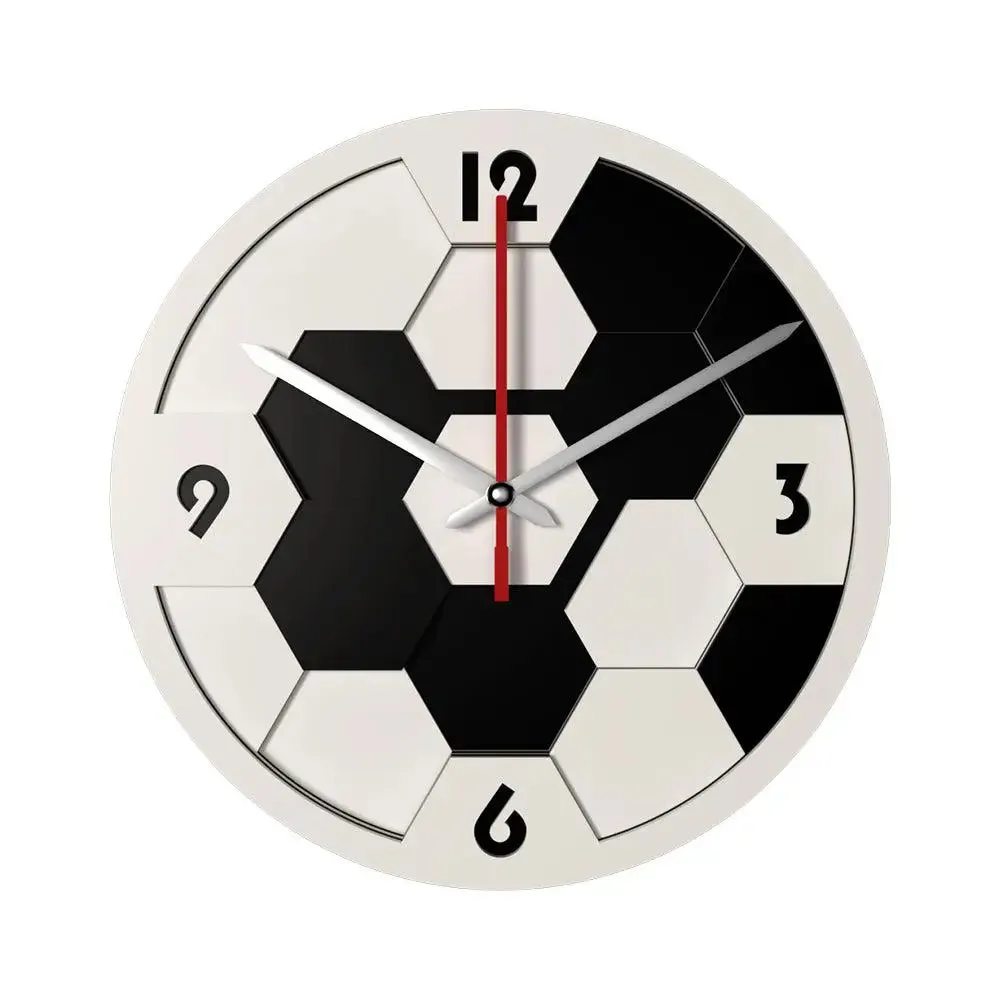 Football Designer Multi Layer Wooden Wall Clock