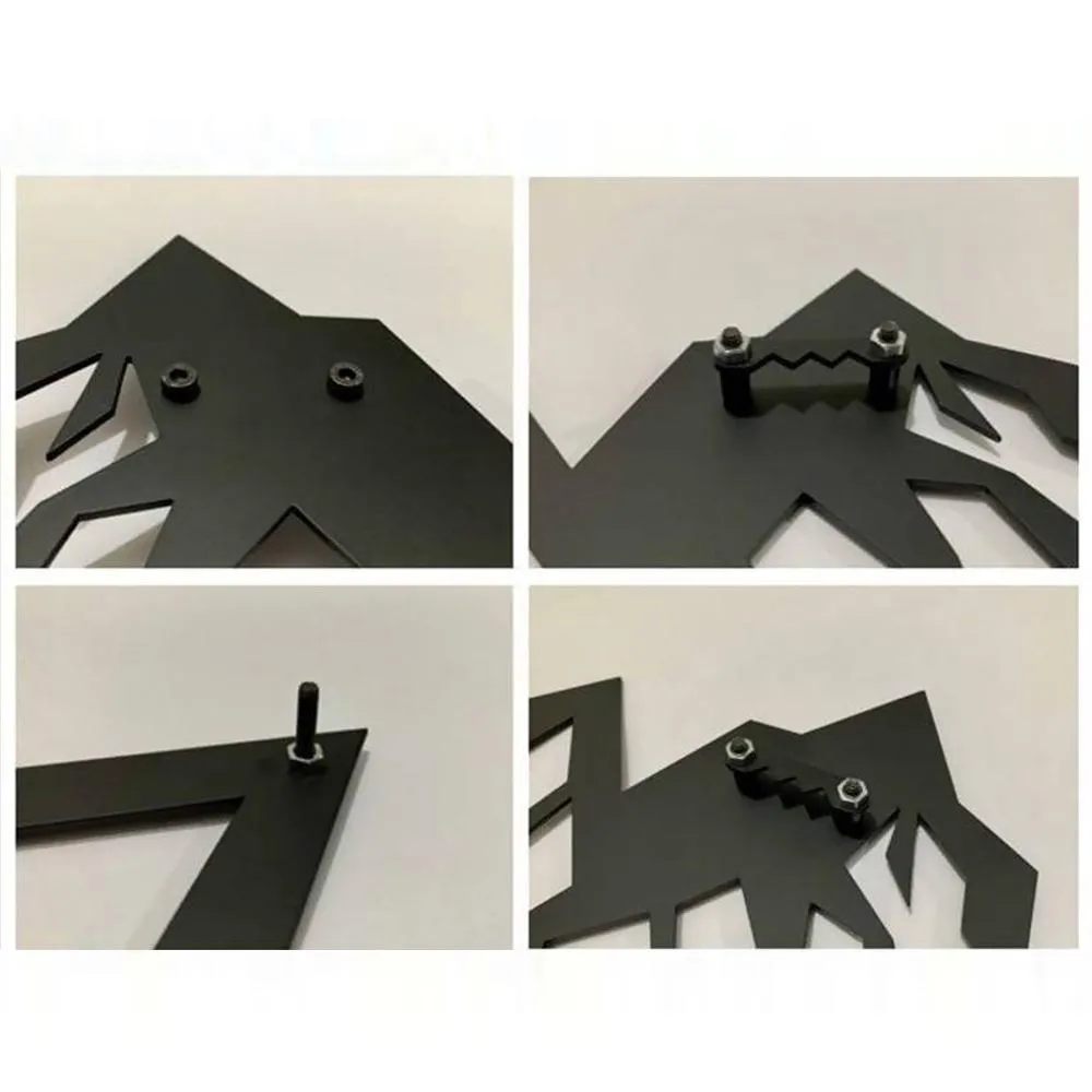 Four Elements Metal Wall Decoration Set of 4