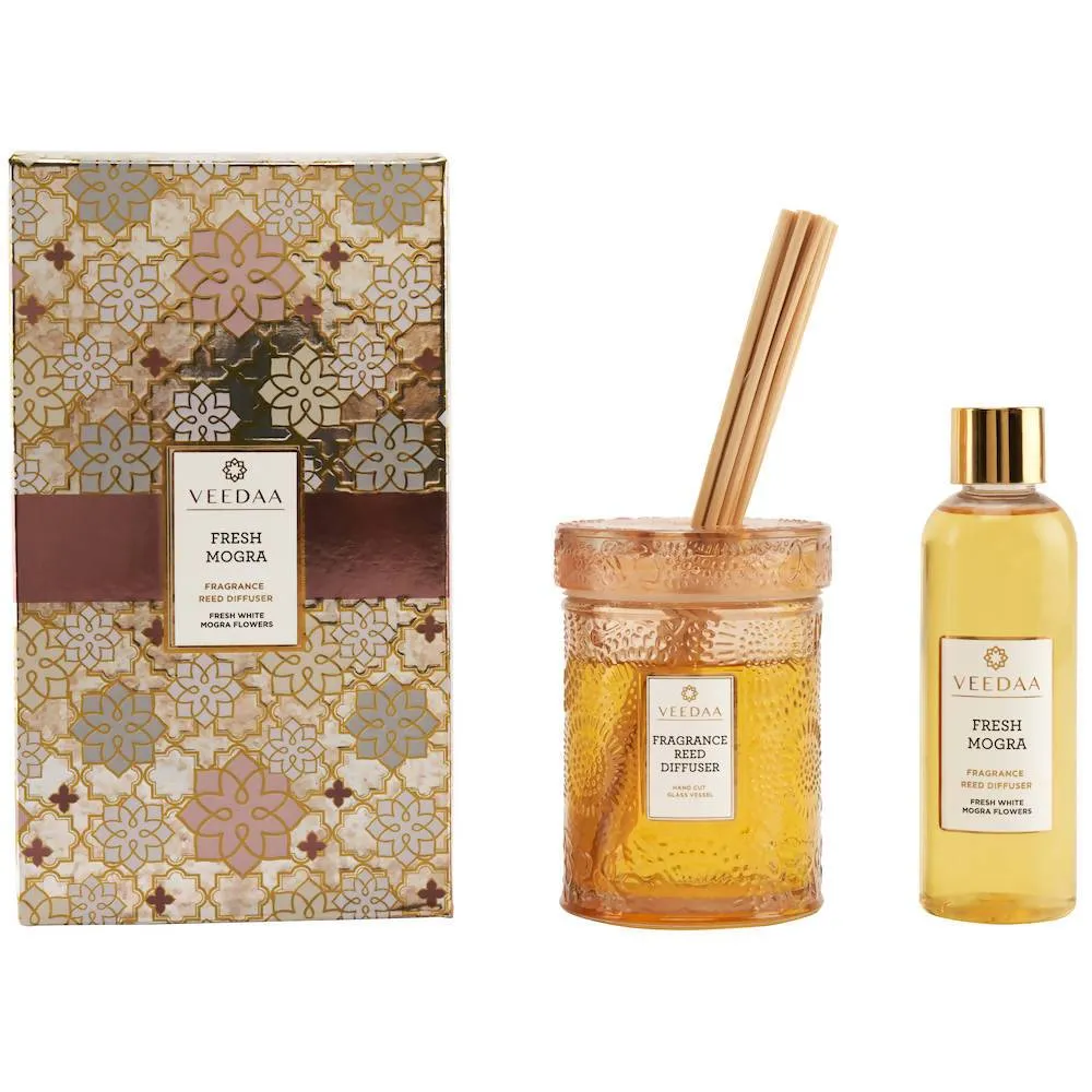 FRESH MOGRA REED DIFFUSER SET