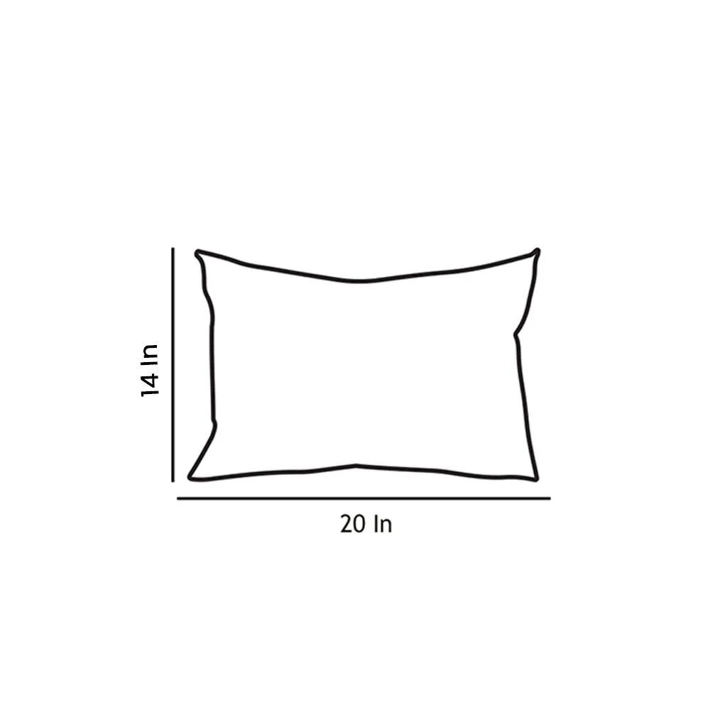 Fringed Polyester Wide Silver Shaggy Cushion Cover