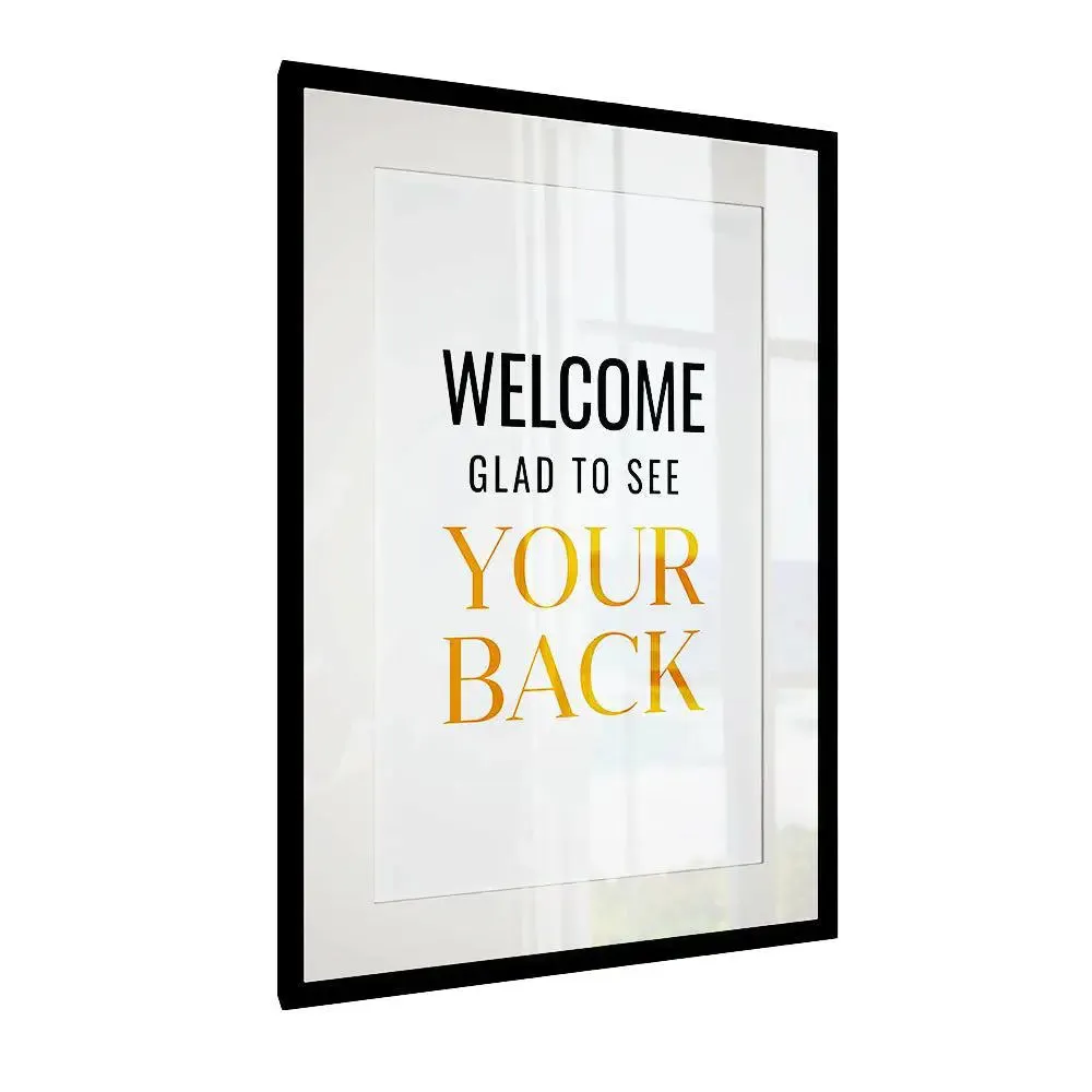 Funky Quote Framed Wall Art for Physiotherapist Clinic / Gift for Doctor