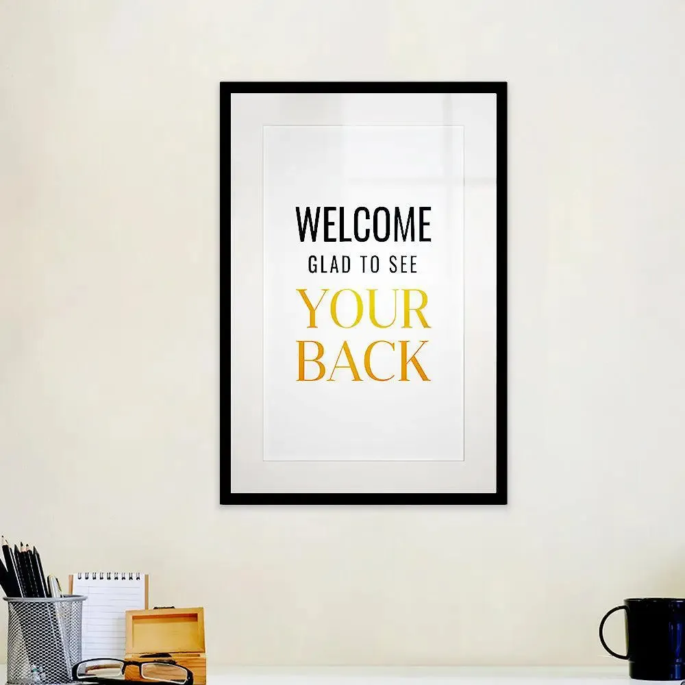 Funky Quote Framed Wall Art for Physiotherapist Clinic / Gift for Doctor