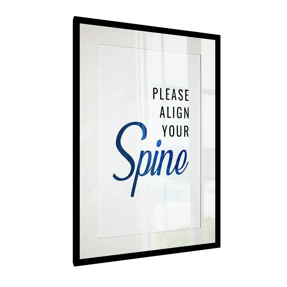 Funky Quote Framed Wallart for Physiotherapist's Clinic / Gift for Doctor