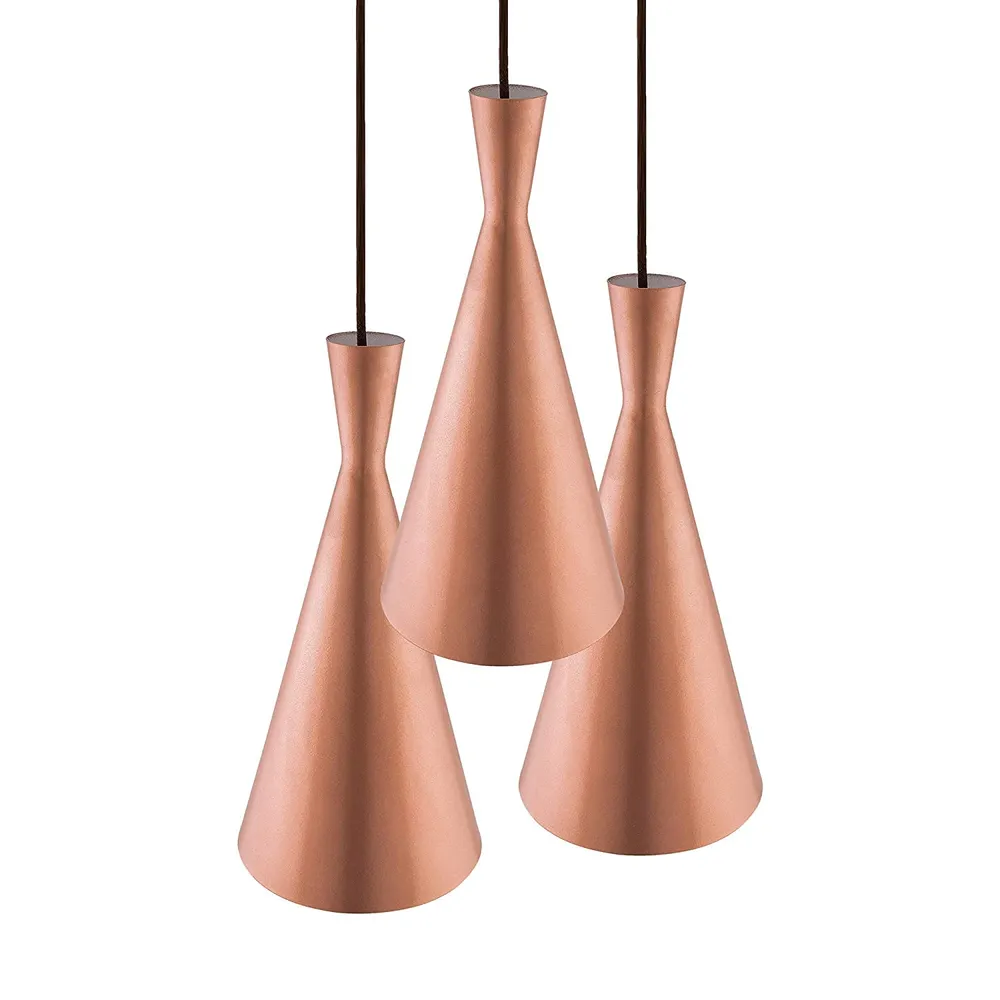 Funnel Designer Contemporary Hanging Lights (Bulb not included)