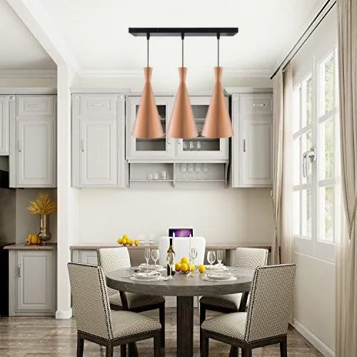Funnel Designer Contemporary Hanging Lights (Bulb not included)