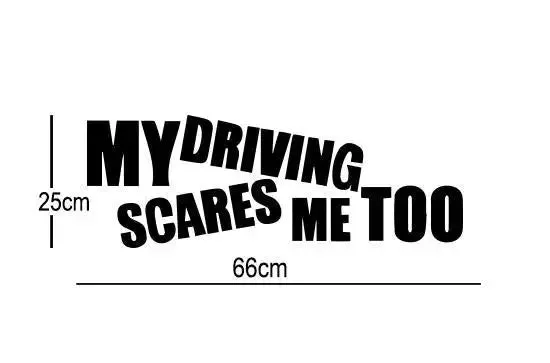 Funny Back Glass Car Stickers, Fits In All Cars