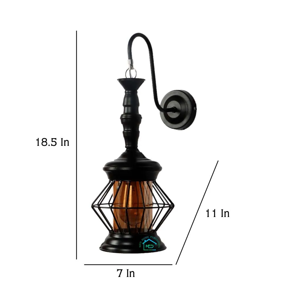 Fusion Designer Suspended Wall Light Single Piece