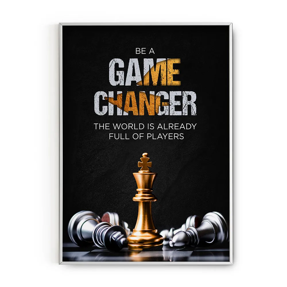 Game Changer Motivational Frame