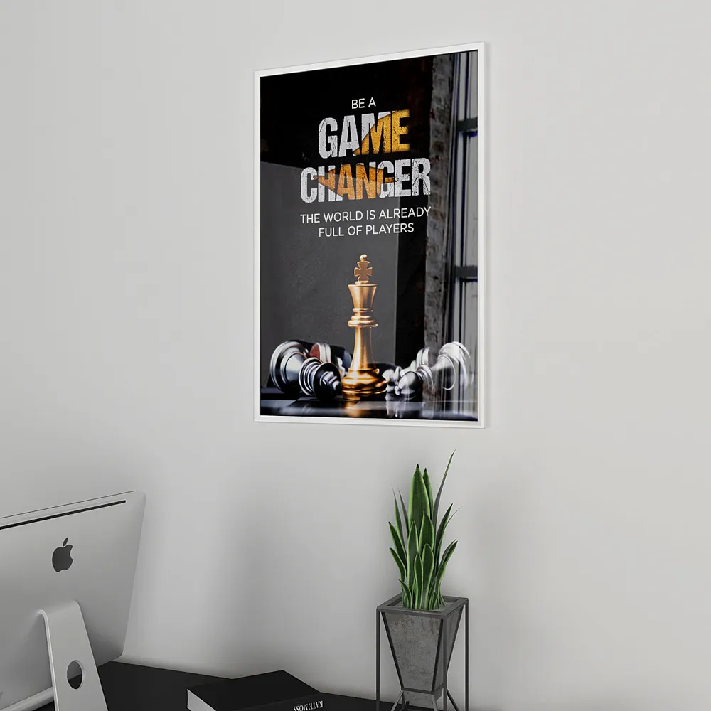 Game Changer Motivational Frame