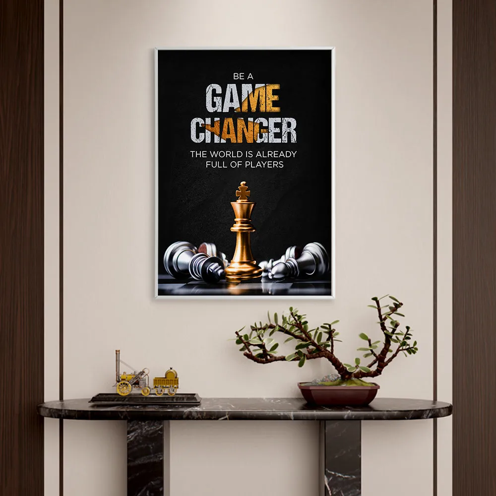 Game Changer Motivational Frame
