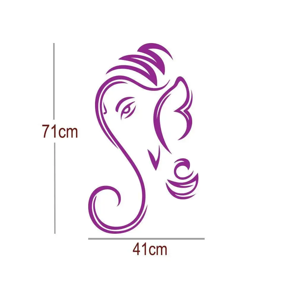 Ganesha Wall Sticker And Wall Decal