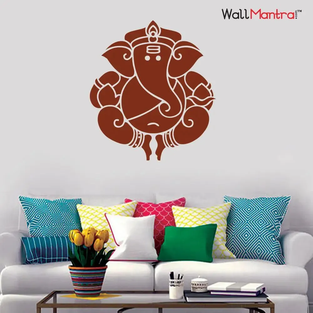 Ganesha Wall Sticker Premium Quality Self Adhesive Vinyl