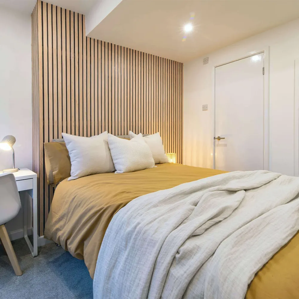 WallMantra Gentle Woodland Stripes Premium Quality Wallpaper