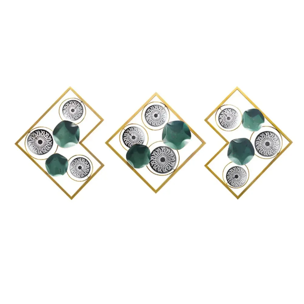 Geometric Designer Abstract Metal Wall Art
