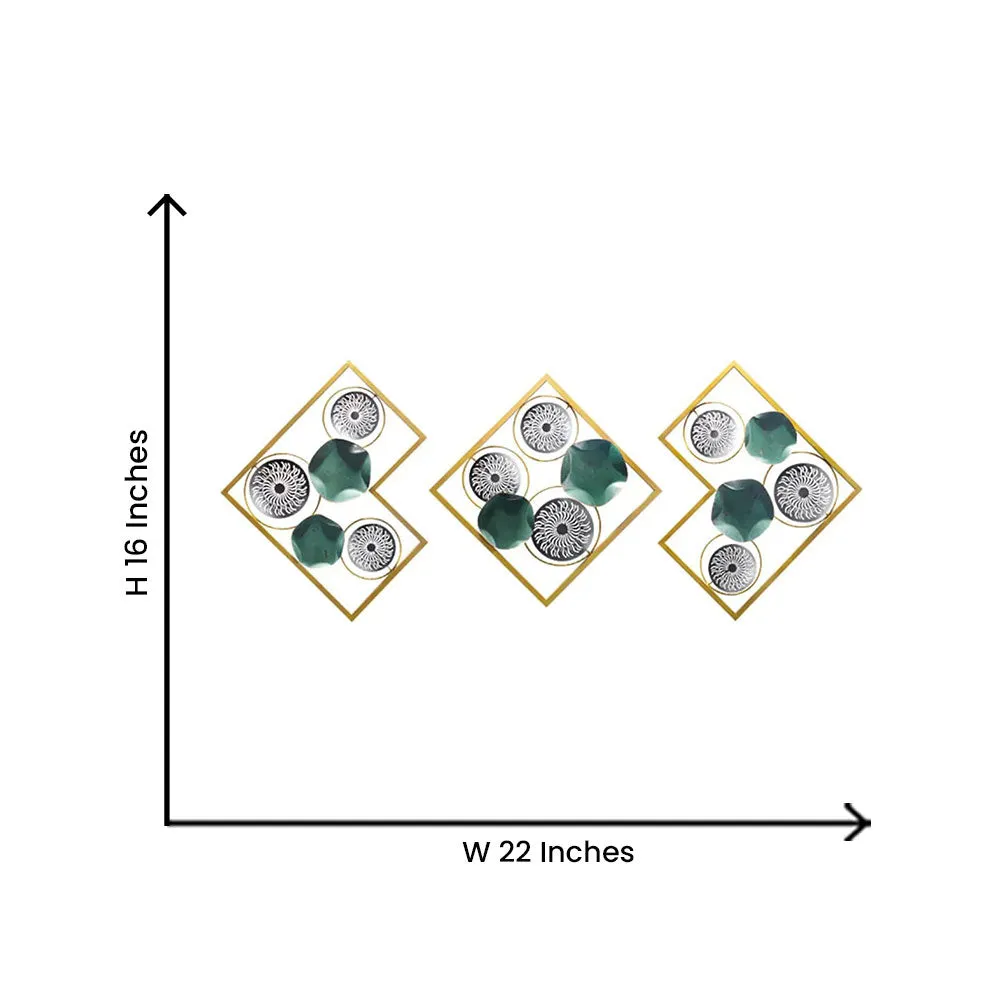 Geometric Designer Abstract Metal Wall Art