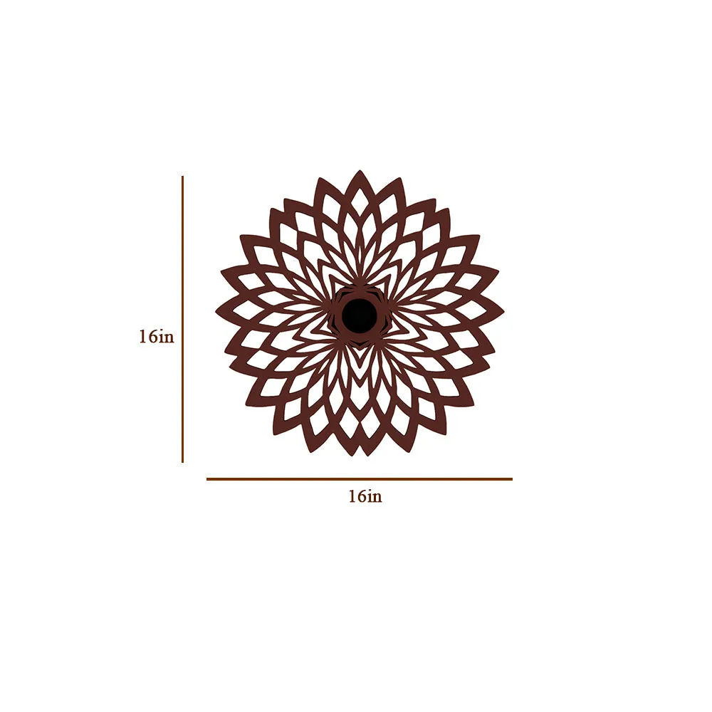 Geometric Flower Design Creative Shadow Night Lamps