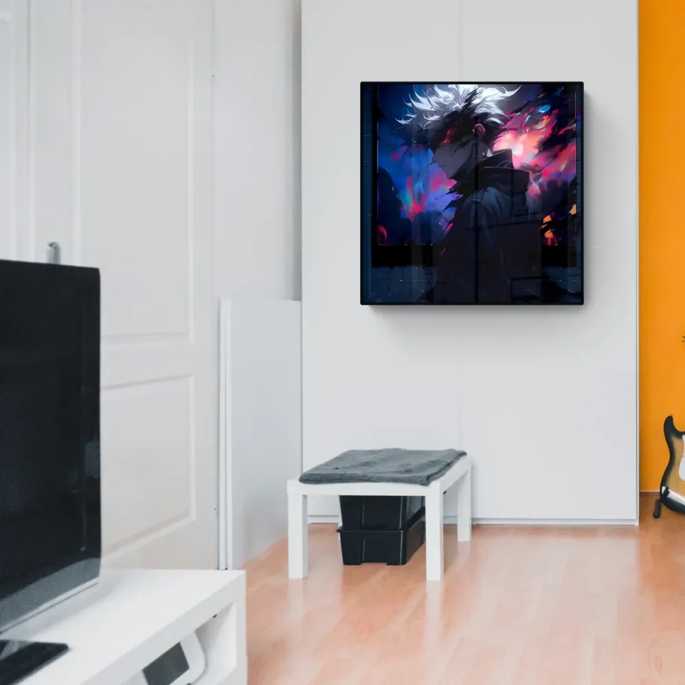 Gojo Sataru Jujutsu Kaisen Anime Canvas Wall Painting With Frame