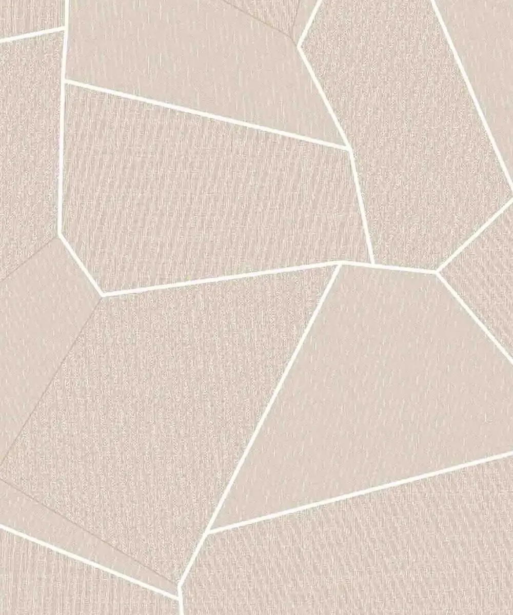Gold Geometric Lines Textured Premium Wallpaper- Altis Collection Beige