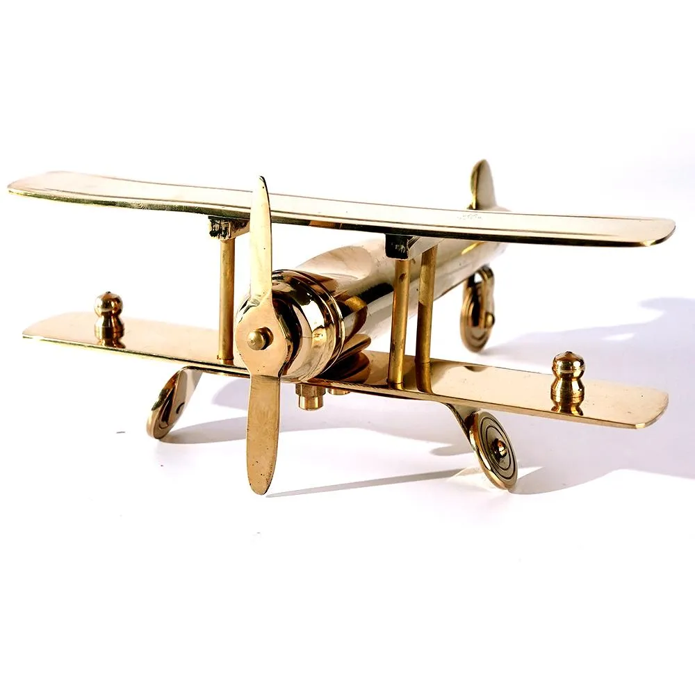 Golden Aircraft Showpiece (Big) Single Piece