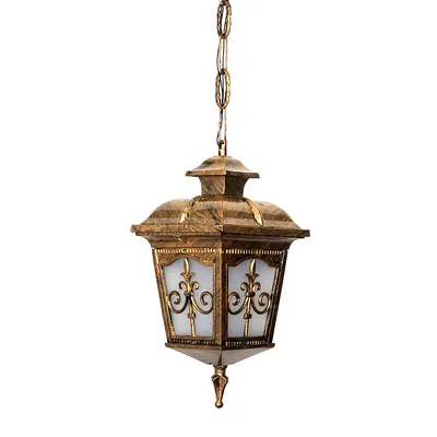 Golden Antique Designer Pendant Aluminium