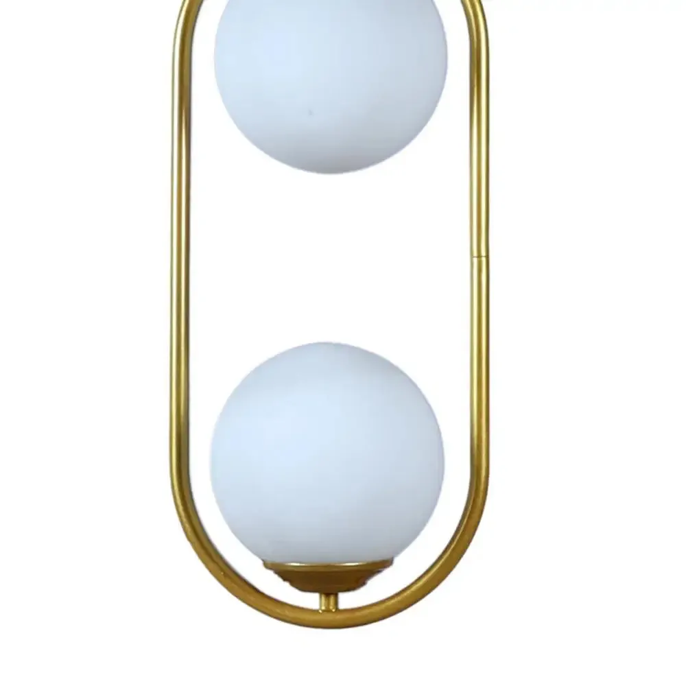 Golden Capsule Dual Globe Ceiling Light Single Piece