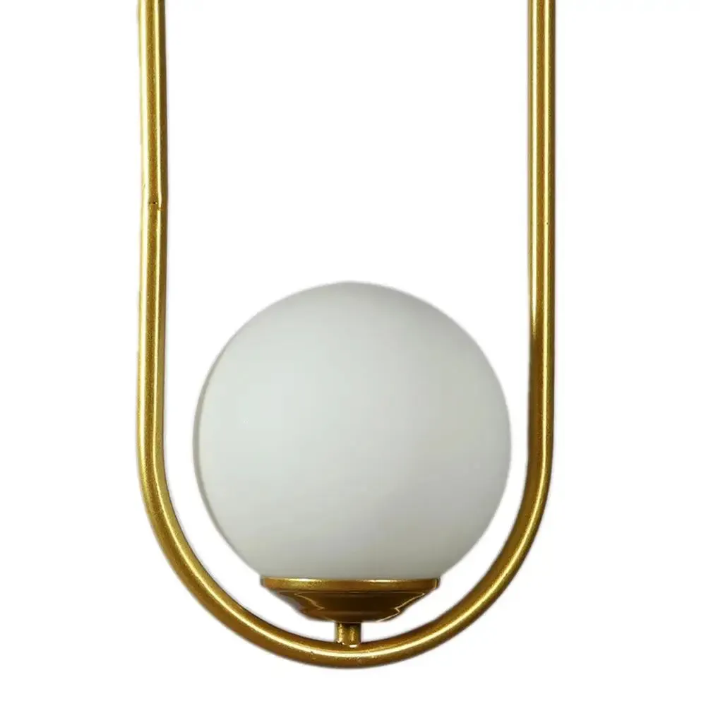 Golden Capsule Globe Ceiling Light